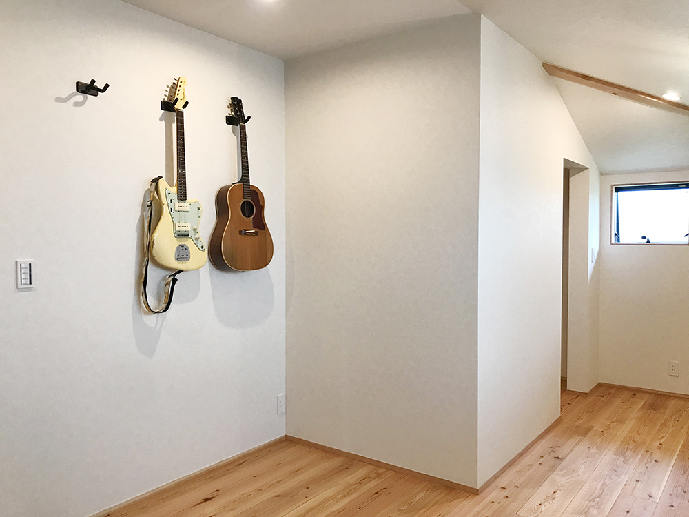 ギターを楽しむ部屋