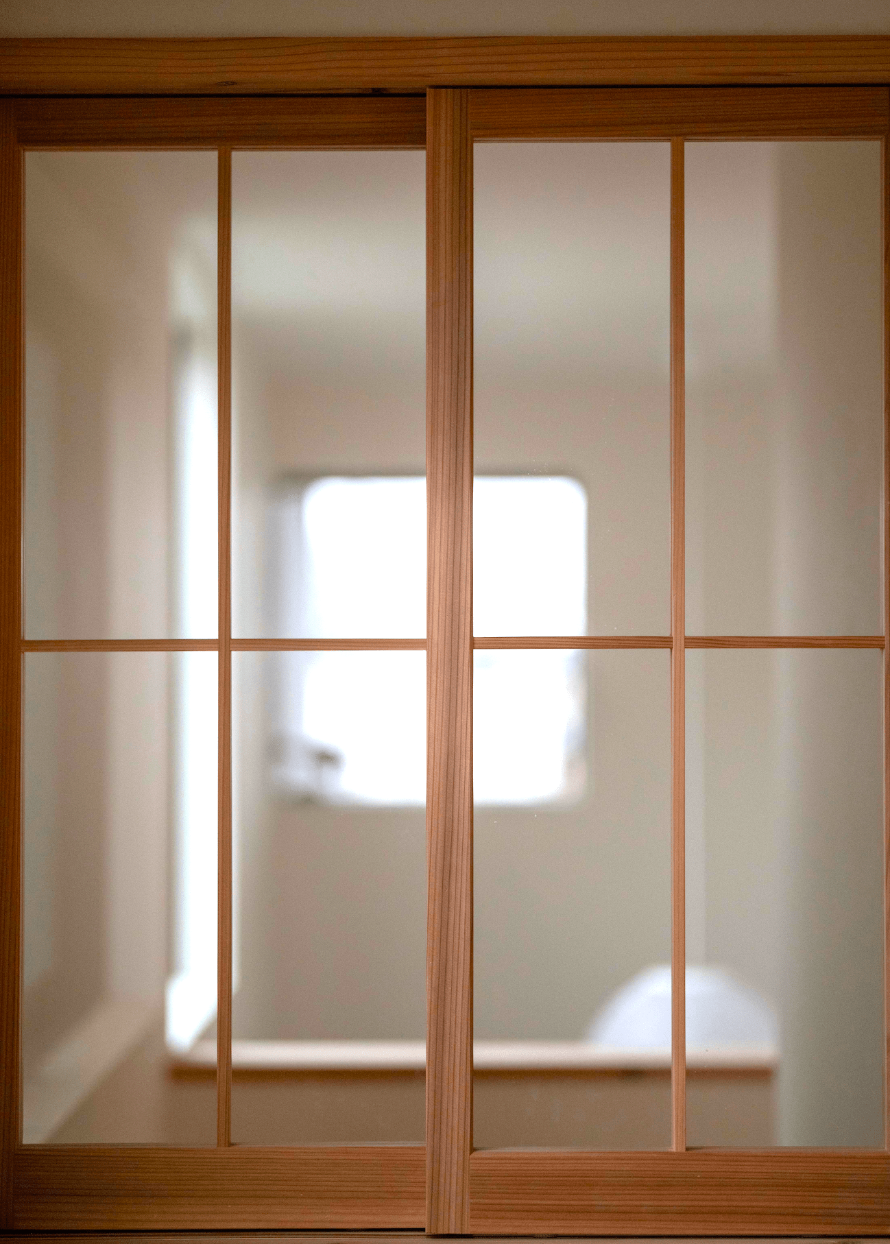 室内木製窓