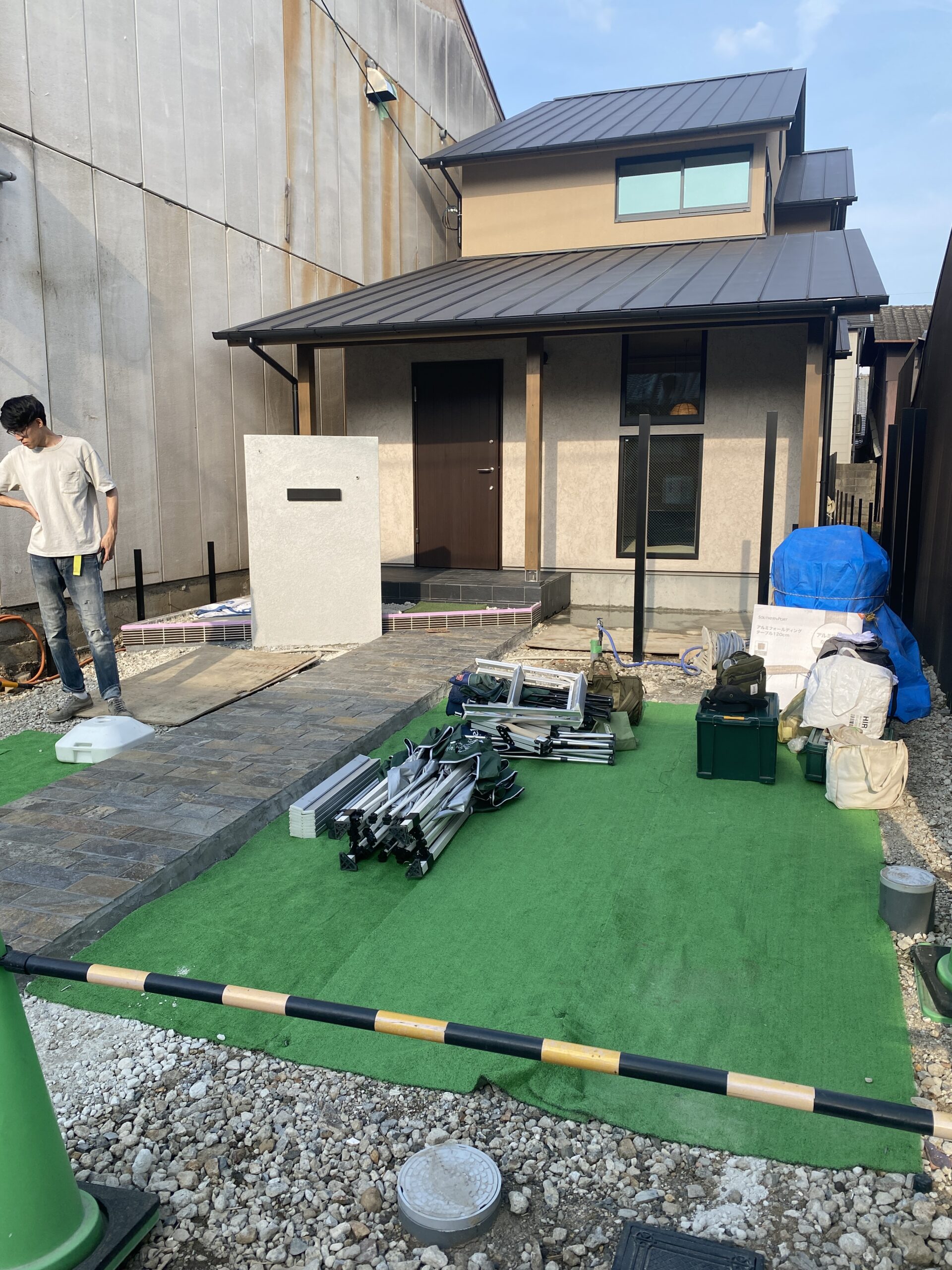 二世帯が心地よく暮らす無垢杉の家見学会終了しました